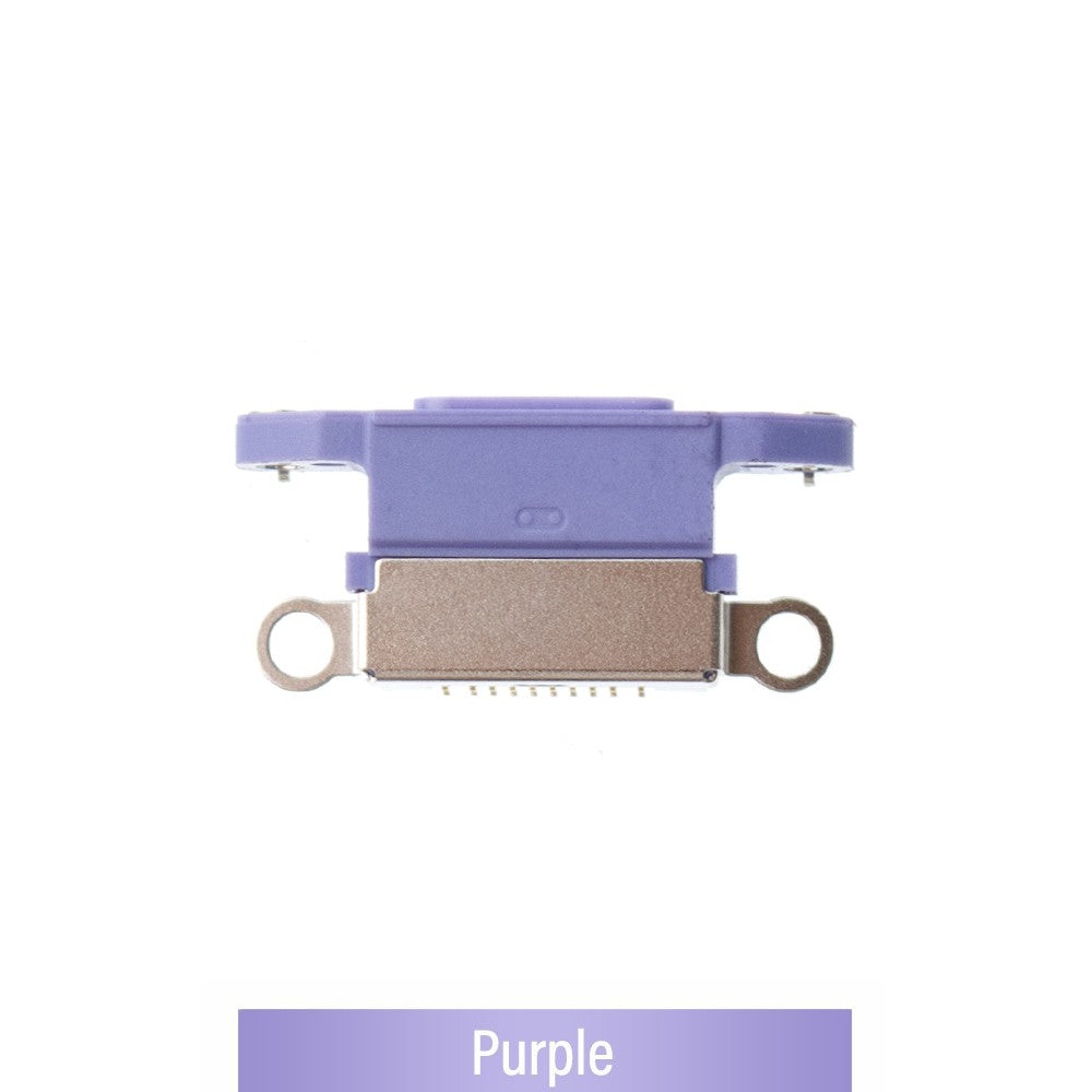 Charging Port Connector for iPhone 12 / 12 Pro-Purple (Purple) Charging Port Connector for iPhone 12 / 12 Pro-Purple (Purple)